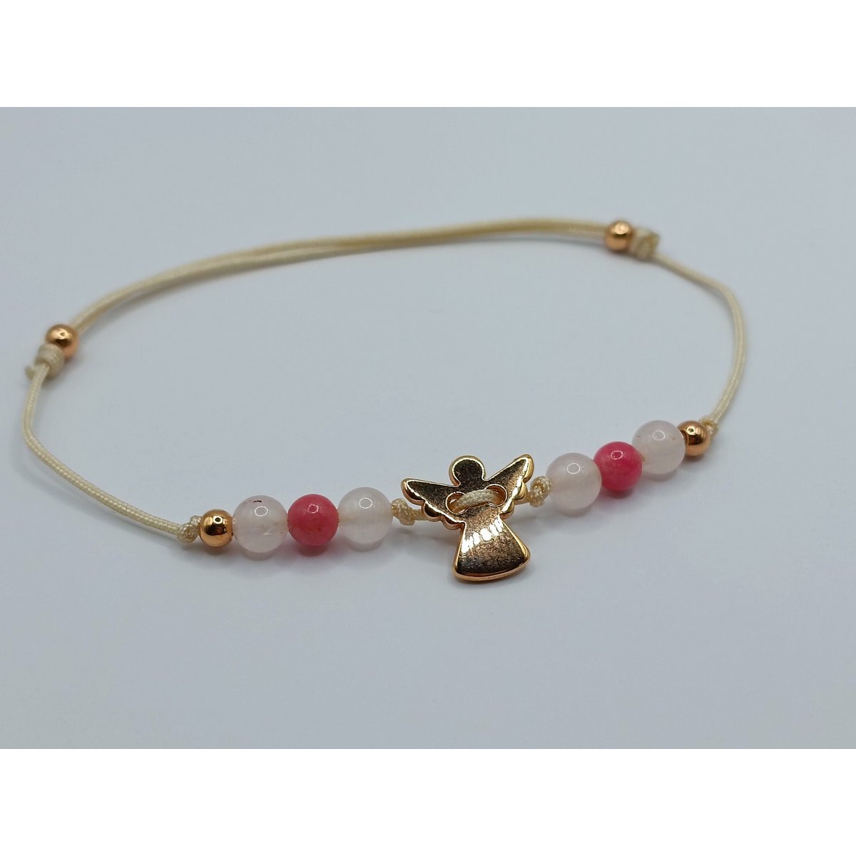 Schutzengel Edelstein Armband