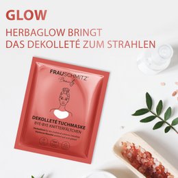 Zestaw 3-ech Dekolleté Tuchmaske - BYE-BYE Knitterfältchen