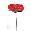 Poppy flower ceramic large 7.5 cm