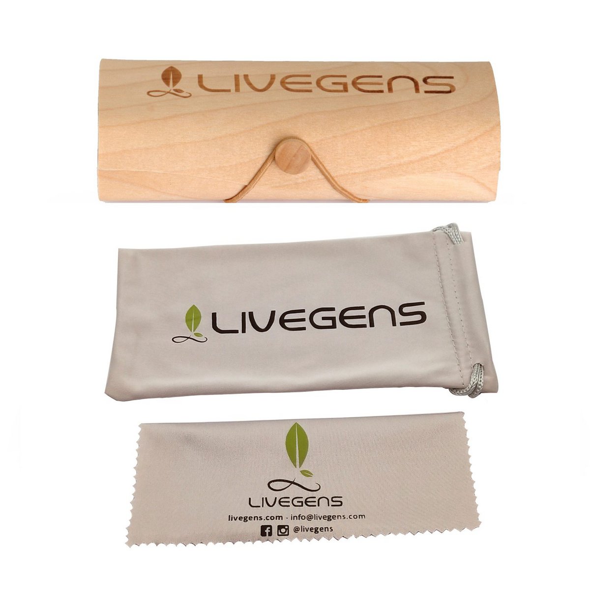 Bamboo sunglasses - Livegens Pilgrim