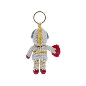 Crochet Keyring Knight