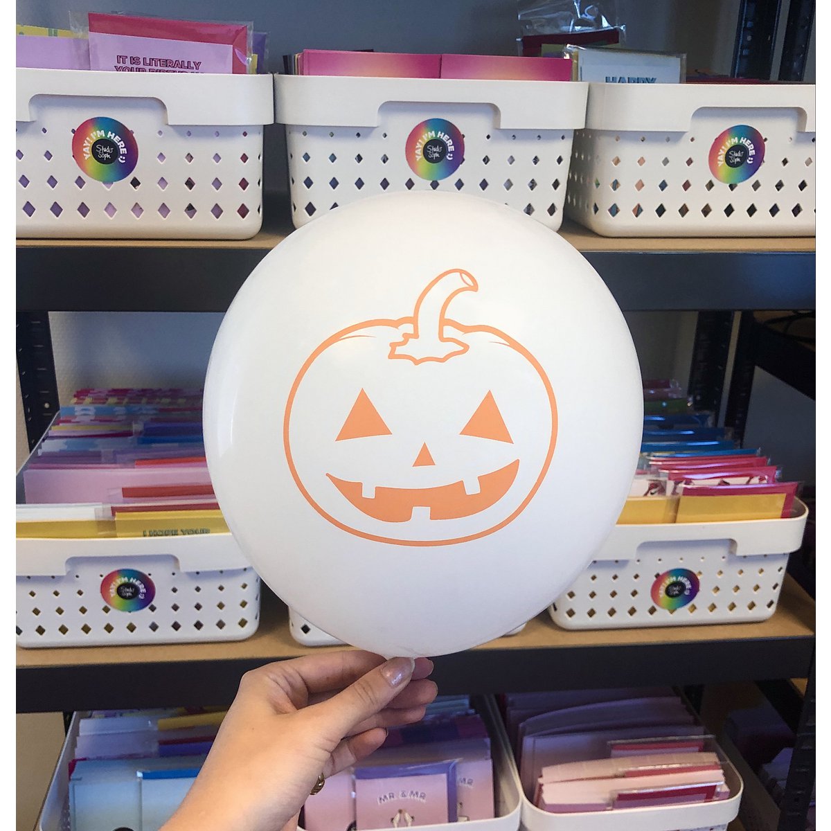 Ballons de citrouille d'Halloween