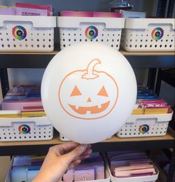 Halloween Kürbis Ballons