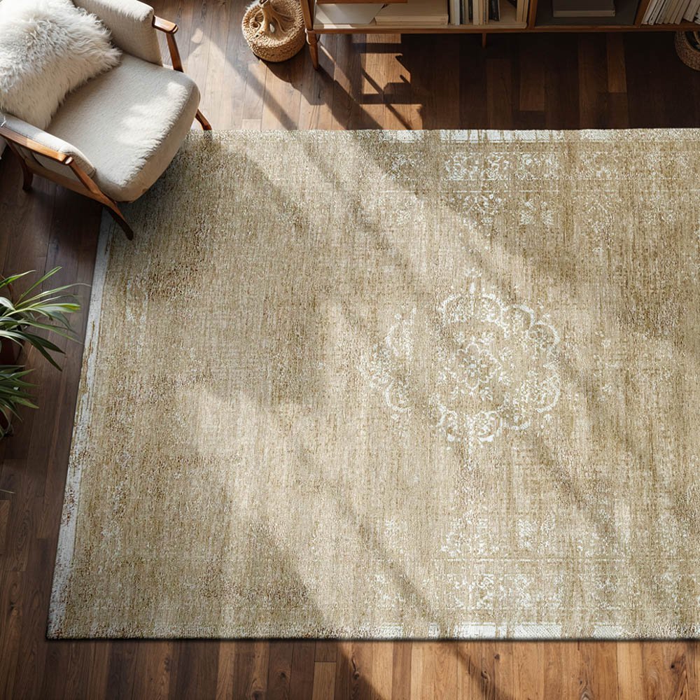 Eco Rug - Milk Curry - Beige rug