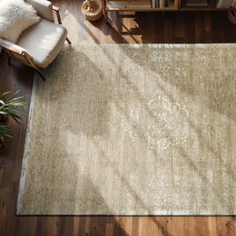 Eco Rug - Milk Curry - Beige rug