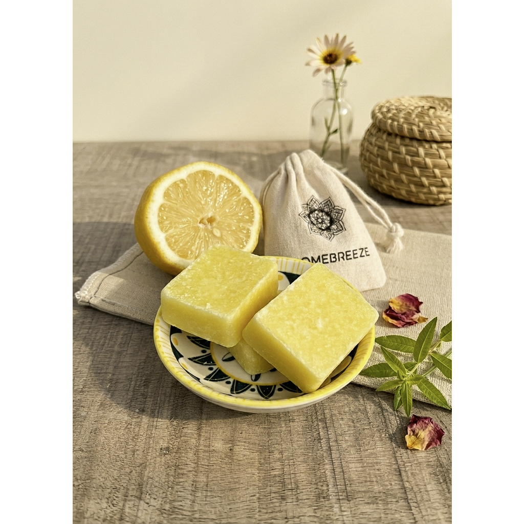 Lemon perfume block (packed in 10 pieces)