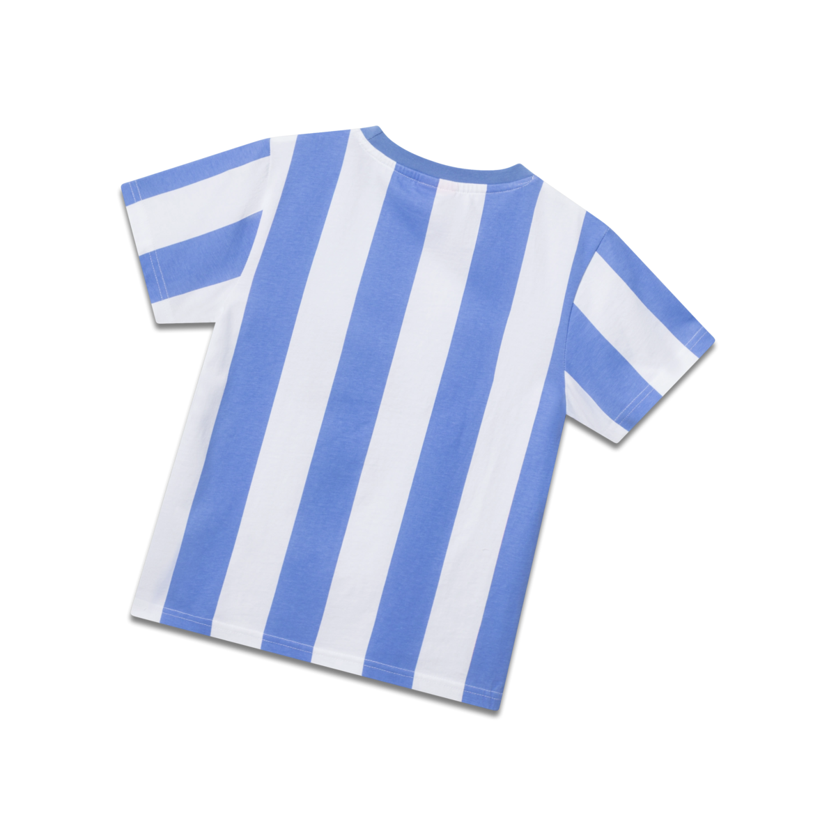 Koaa - Shaun Das Schaf «Smile» Stripes - T-shirt bleu