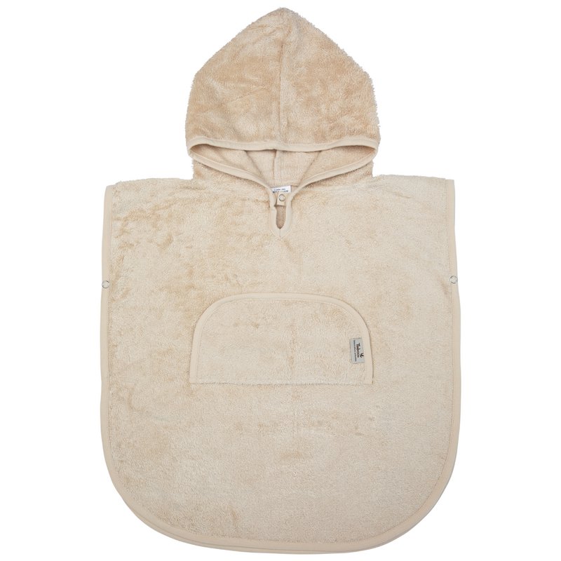 Poncho med V-udskæring