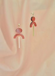 Pendientes colgantes caprichosos