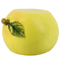 Lemon side table/stool