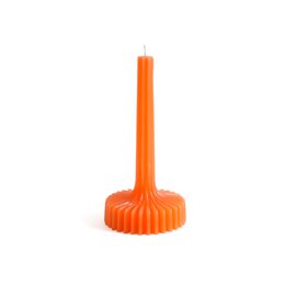 ORANGE TALL DECORATIVE CANDLE HF