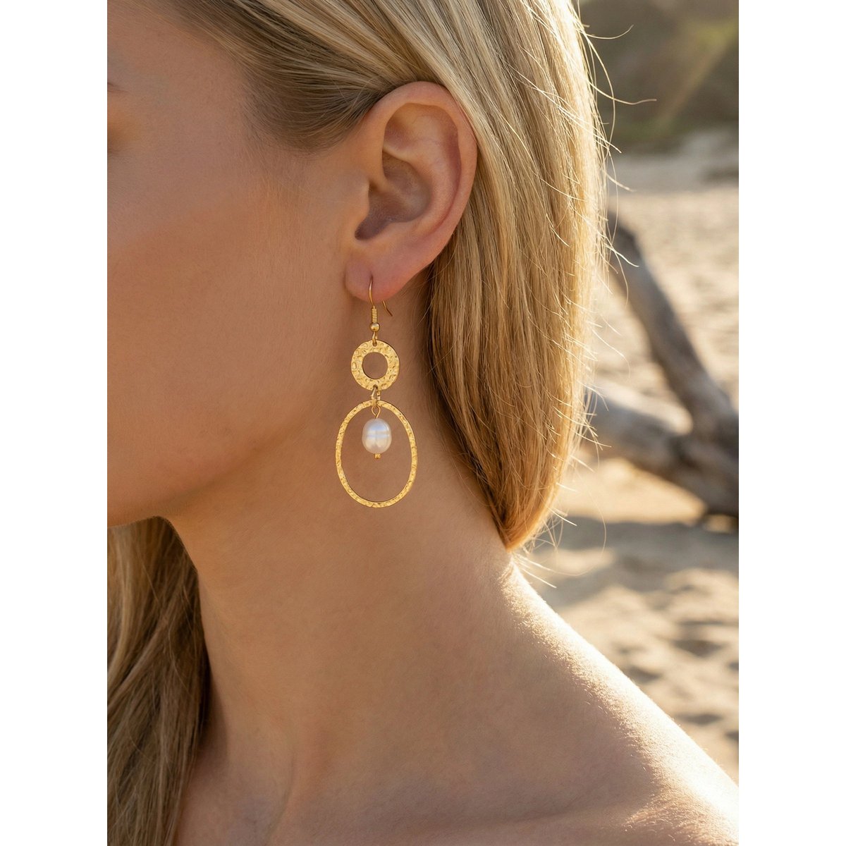 Pendientes de acero inoxidable