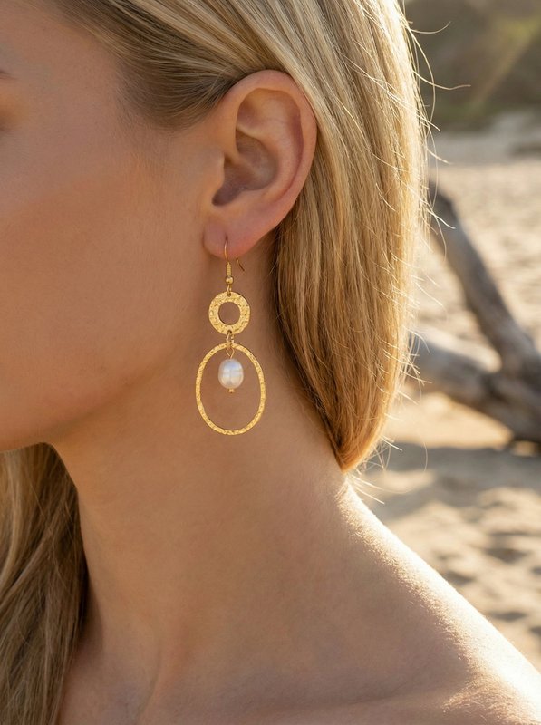 Pendientes de acero inoxidable