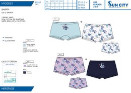 Parti på 30 enheder | Pakke 2 Lilo And Stitch børneshorts | Officielt licenserede produkter | SUN CITY Gruppen