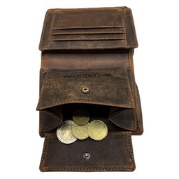 Geldbörse Herren - Geldbörse Herren - Arrigo Wallet - Billfold Modell in 3 Farben Büffelleder