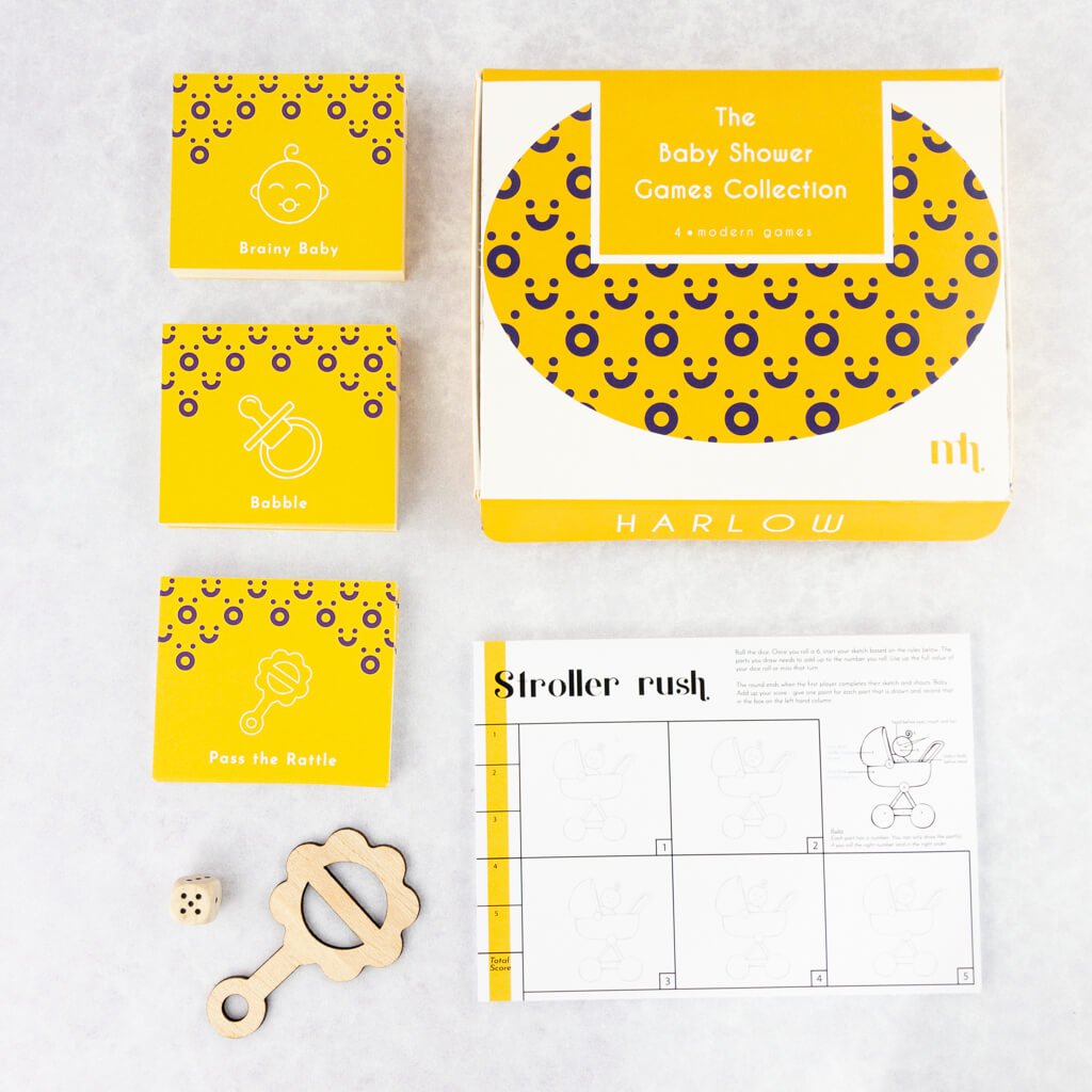 Harlow 4-in-1 Baby Shower Games