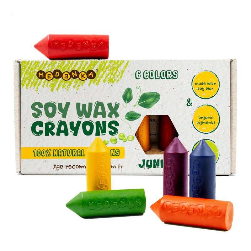 Crayons de cire de soja Medenka® Junior