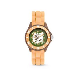 Colori Kidz 5-CLK062 Børneur med Tukan - Silikonerem - Ø 30 mm - Beige