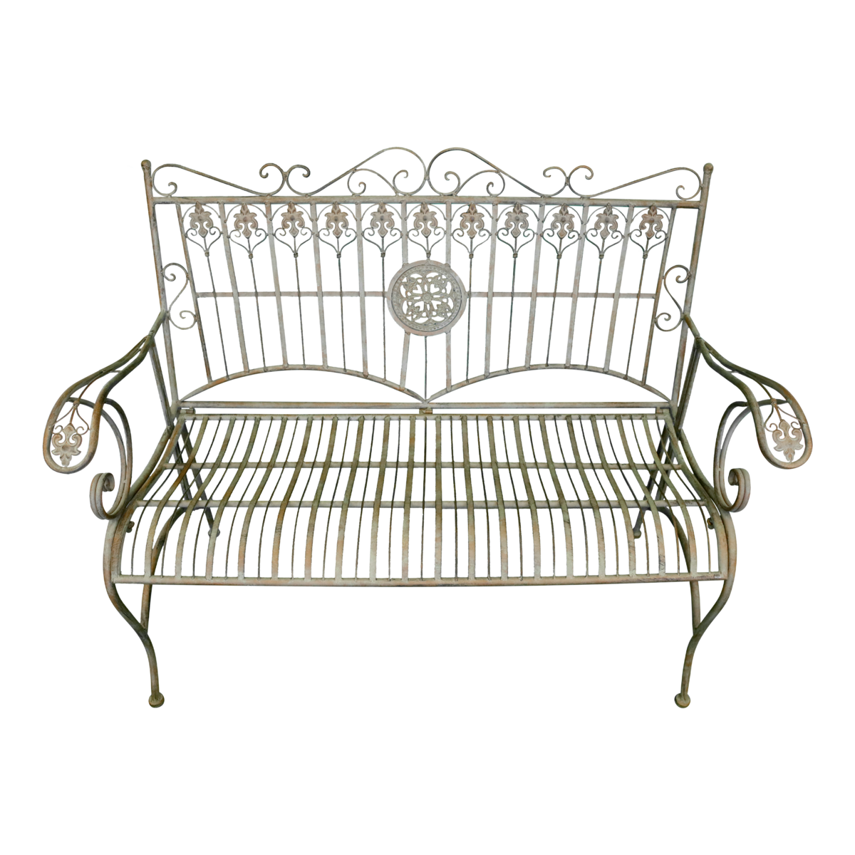 Engelse Groene Tuinbank 115x60xH100 cm