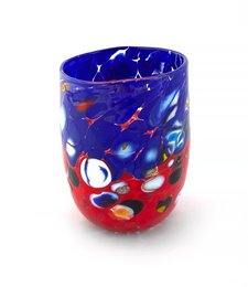 Veronese Glass i Murano Glass, lavet på øen Murano, Blow and Handmade af Masters Vetrai - Special Edition - 380 ml.