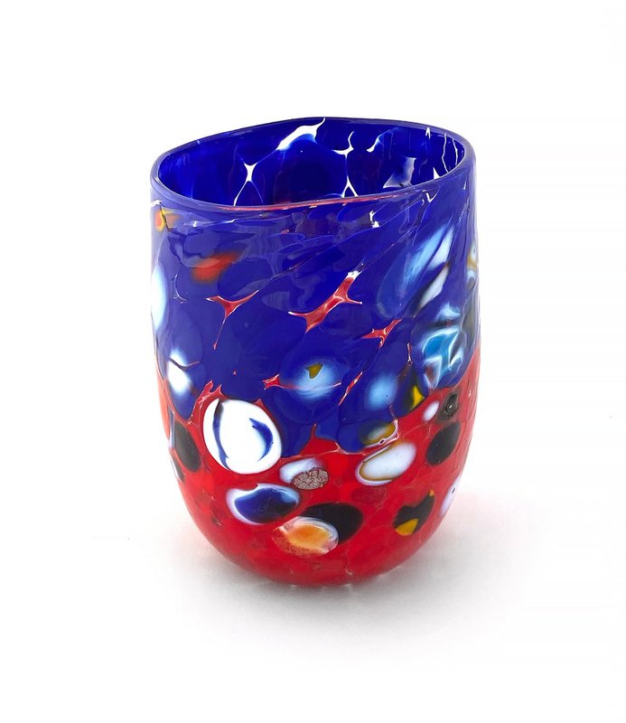 Veronese Glass i Murano Glass, lavet på øen Murano, Blow and Handmade af Masters Vetrai - Special Edition - 380 ml.