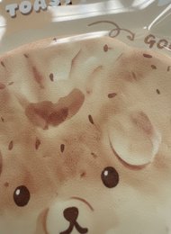 Katzen-Toast-Haftnotizen – Kawaii-Brot-Design