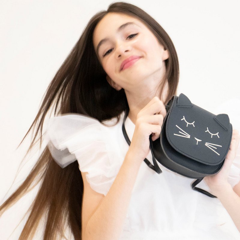 Bolso bandolera infantil - Mina Negro