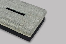Tissue Box Cover | Håndvævet Ghicha silkemønster | 24x14 cm