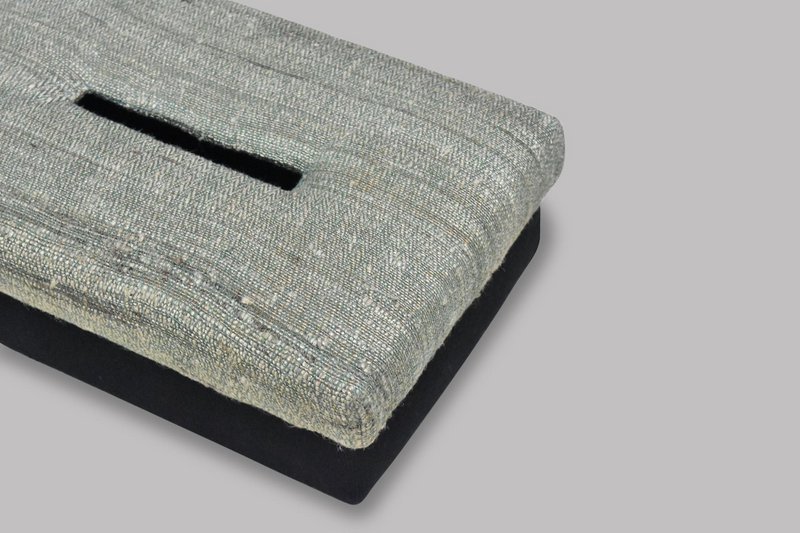 Tissue Box Cover | Håndvævet Ghicha silkemønster | 24x14 cm