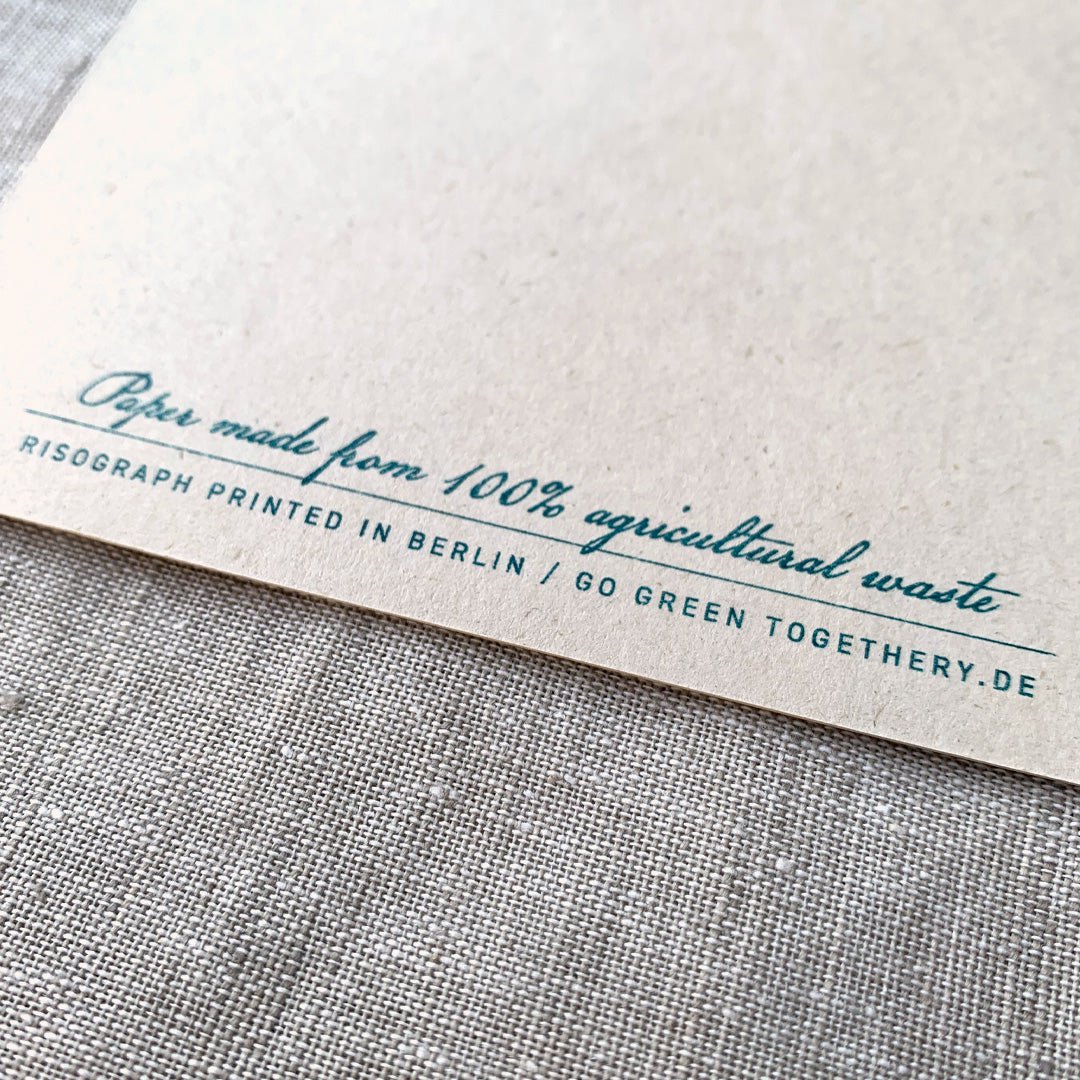 Postcard / Otter / Beautiful L’Otterlife / Eco paper