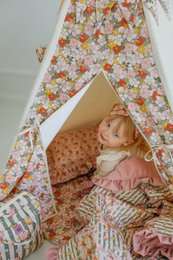 Tipi- en mattenset “Groene tuin”