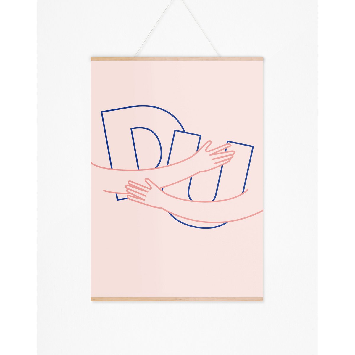 Plakat "DU"