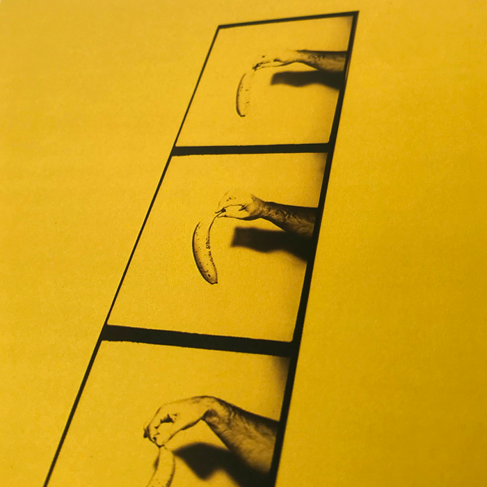 'Banana Pola' Print A4
