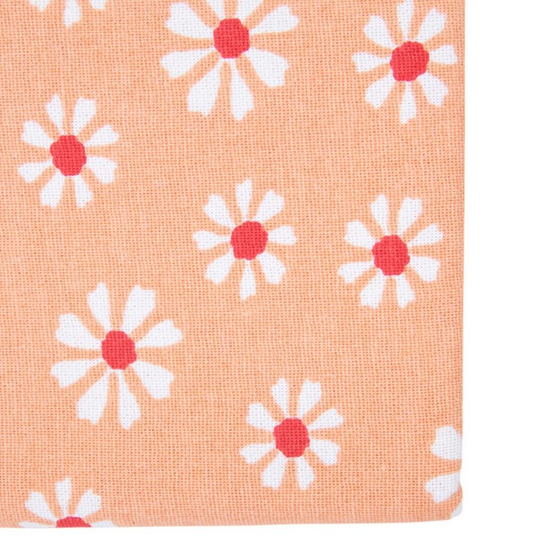 Daisy Flowers Bordløber orange 50x140cm