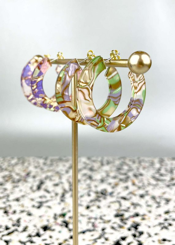 Hoops recycled plastic mix