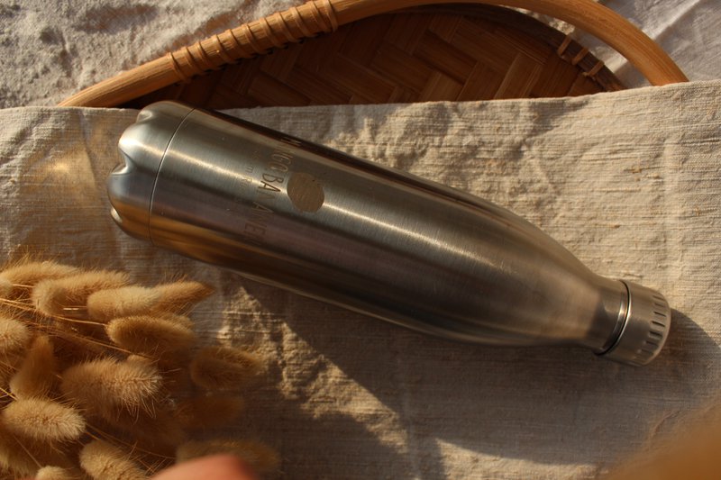 Stainless steel drinking bottle 750 ml