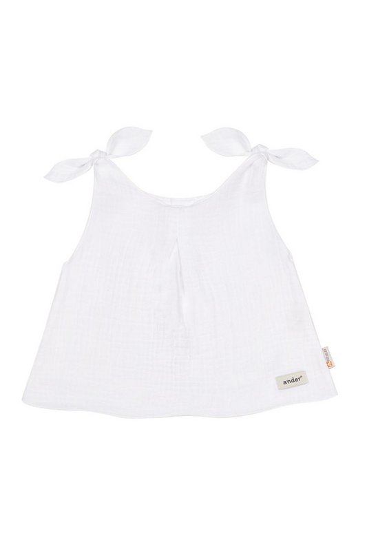 Dziecięca tunika FREYA WHITE