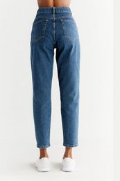 WN1009-231 | Dame Mom Fit - Lapis Blue