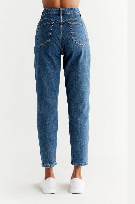 WN1009-231 | Dame Mom Fit - Lapis Blue
