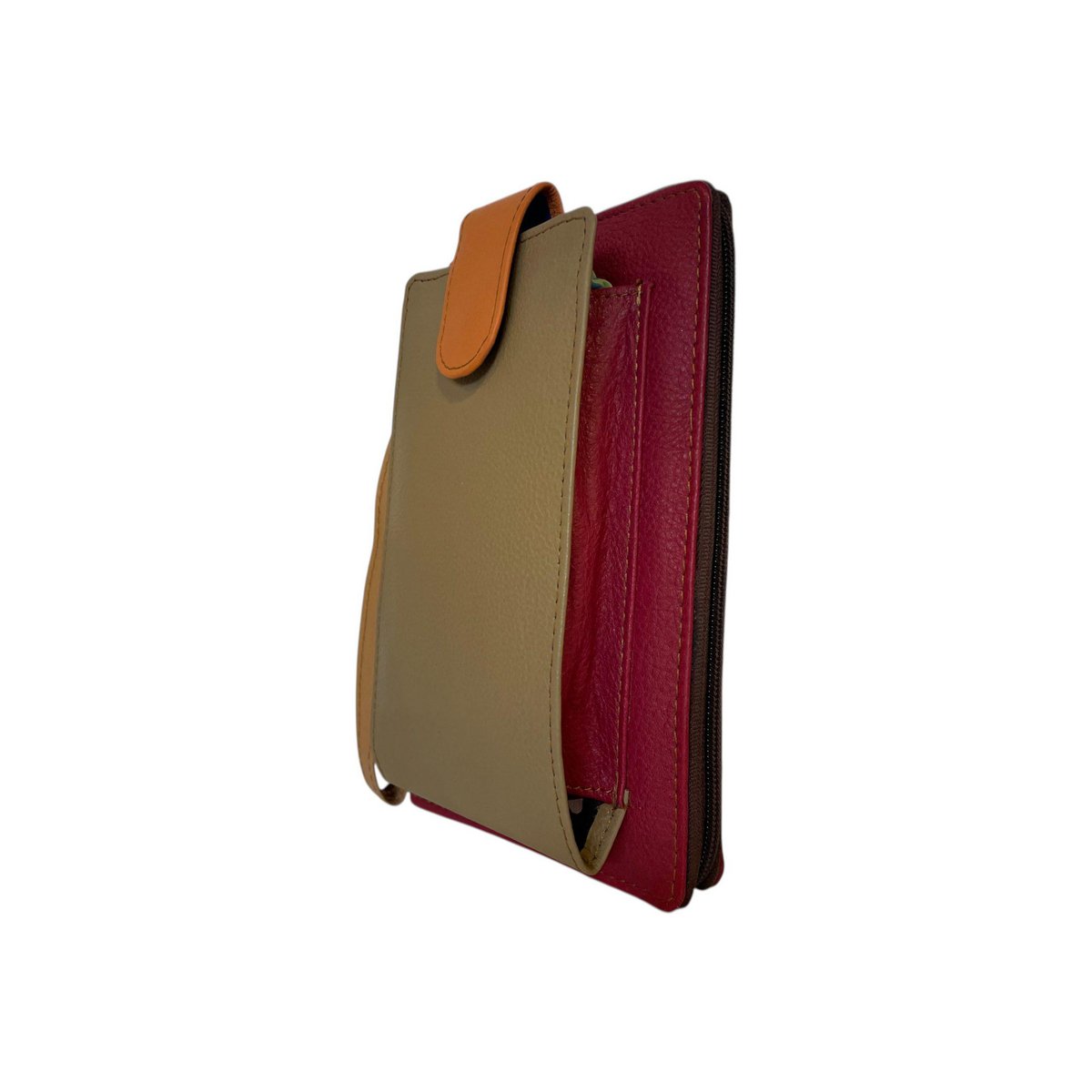 Fair Trade and Sustainable Leather Mobile Bag 64