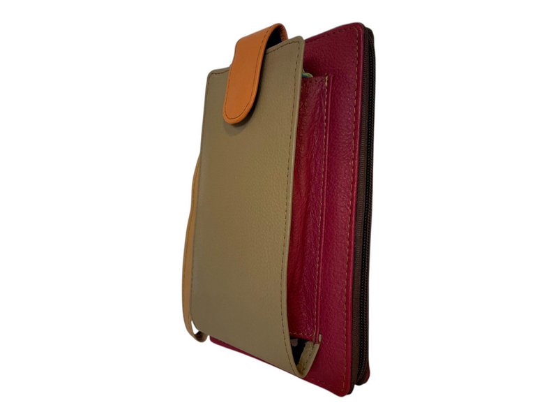 Fair Trade and Sustainable Leather Mobile Bag 64