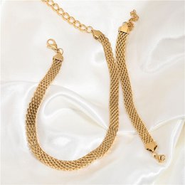 Andreas - Mesh Chain Necklace Gold