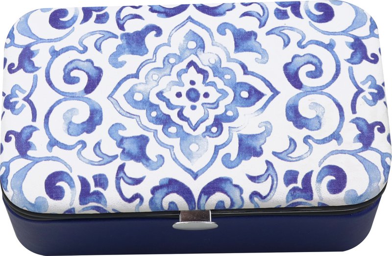 Deluxe Jewelery Case Morocco Blue