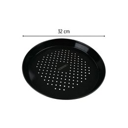 Set van 2 ronde geperforeerde pizzaborden, oven en barbecue 32 cm FM Professional Barbecue