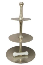 ESTANTE X3 ALU 1PC PLATA