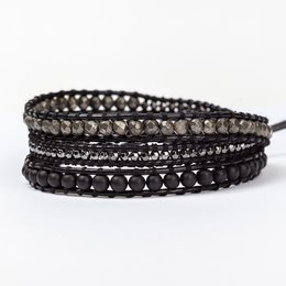 Armbånd 'Black beauty'
