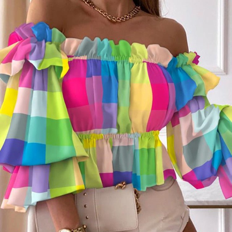 Camisas Mujer Blusa Manga Larga Sexy