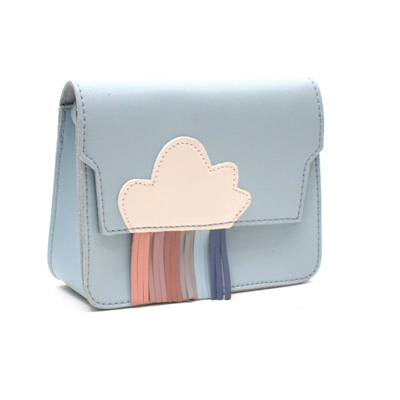 Children's shoulder bag - Rainbow Blue