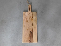 Bandeja de servir/tabla de cortar, grande, tabla de cocina de madera, 78 cm con asa