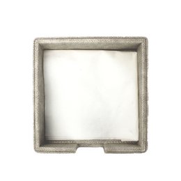 Supporto tovagliolo da tovagliolo s sintetico in pelle sintetica beige